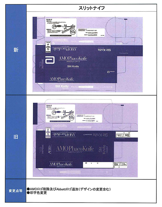 製造販売終了製品リスト