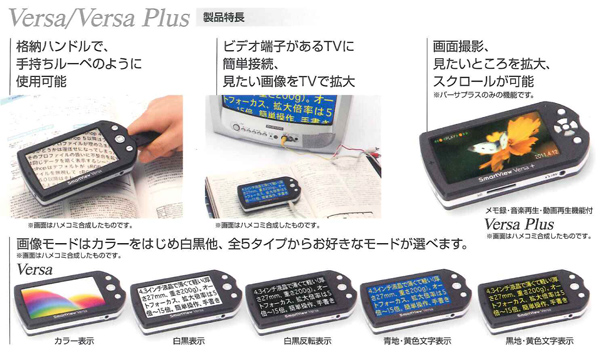 据え置き型拡大読書器 シナジーPI-